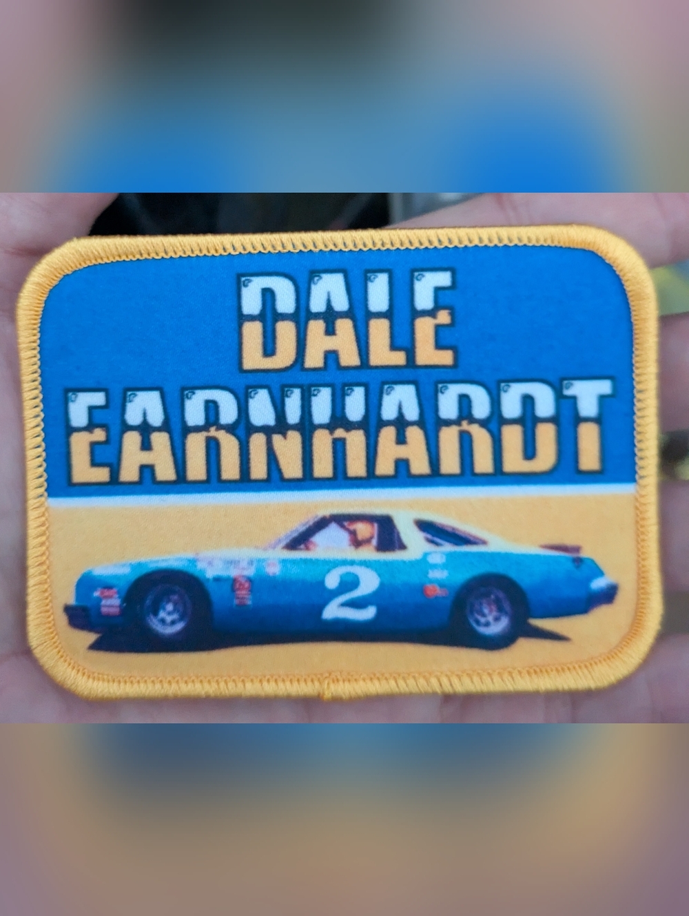 Dale Earnhardt 1979 NASCAR #2 Osterlund Racing Sew/Iron On Patch